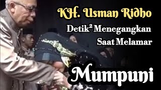 KH. Usman Ridho : Kereta Kencana Kraton utk Ngunduh Mumpuni