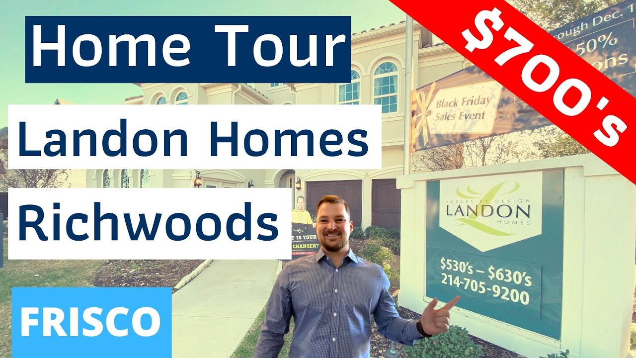 Landon Homes Frisco, TX Richwoods Community YouTube