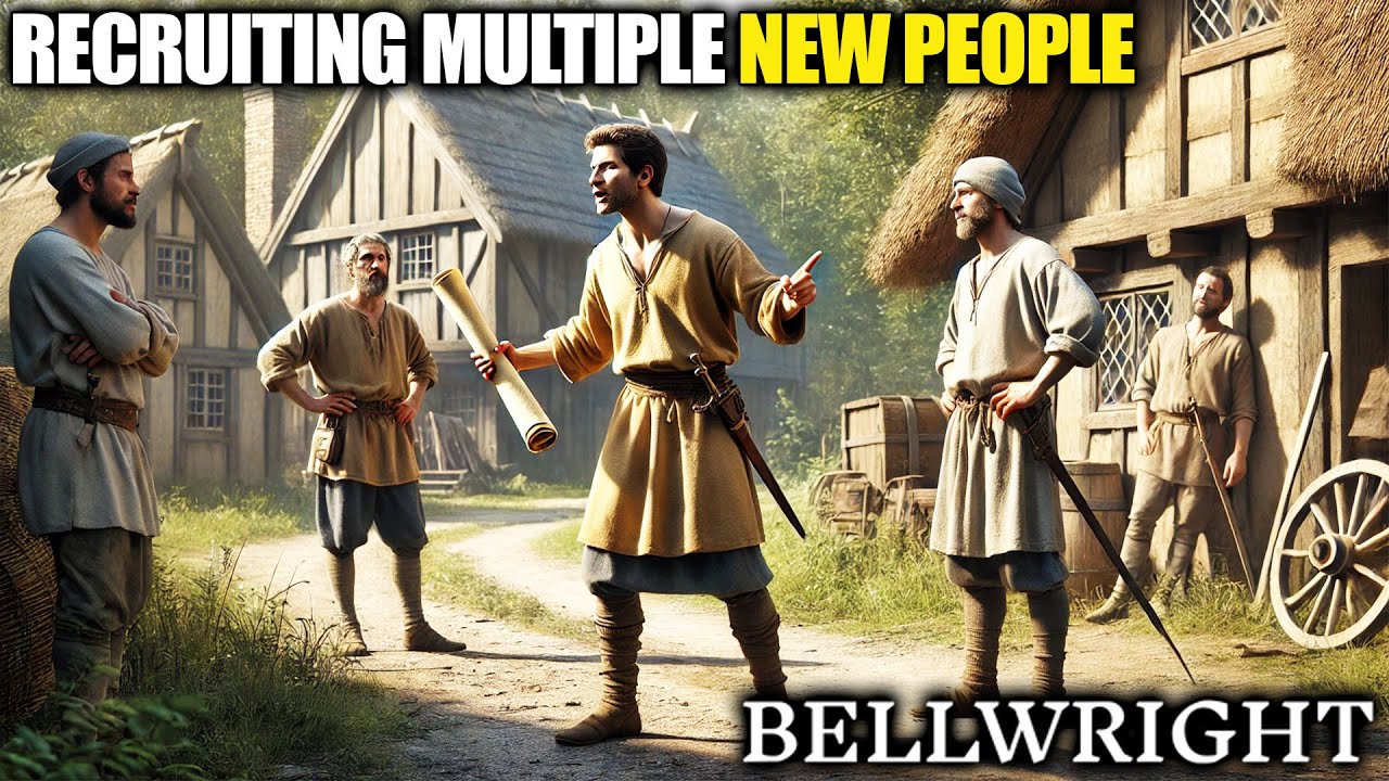 Crafting Rawhide and Leather | Bellwright Gameplay | Part 20