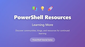 PowerShell Resources: Best Learning Guides, Communities & Tutorials for Beginners