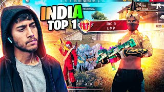 BEST UMP PLAYER OF INDIA VS Badge99 🔥 - Free Fire Max