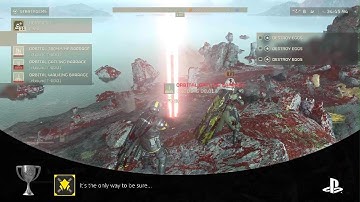 HELLDIVERS 2: “It’s the only way to be sure…”Trophy