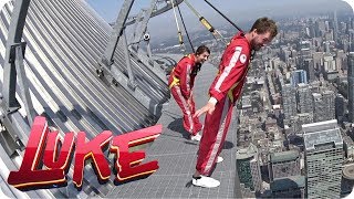 Luke blickt in den Abgrund! Auf dem CN-Tower in Toronto | Luke! Die Woche und ich