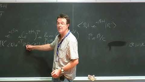 Introduction to path-integral Monte Carlo in continuous space - Lecture 1
