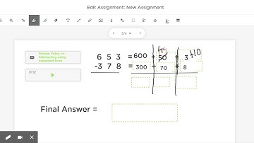 subtraction with expanded form