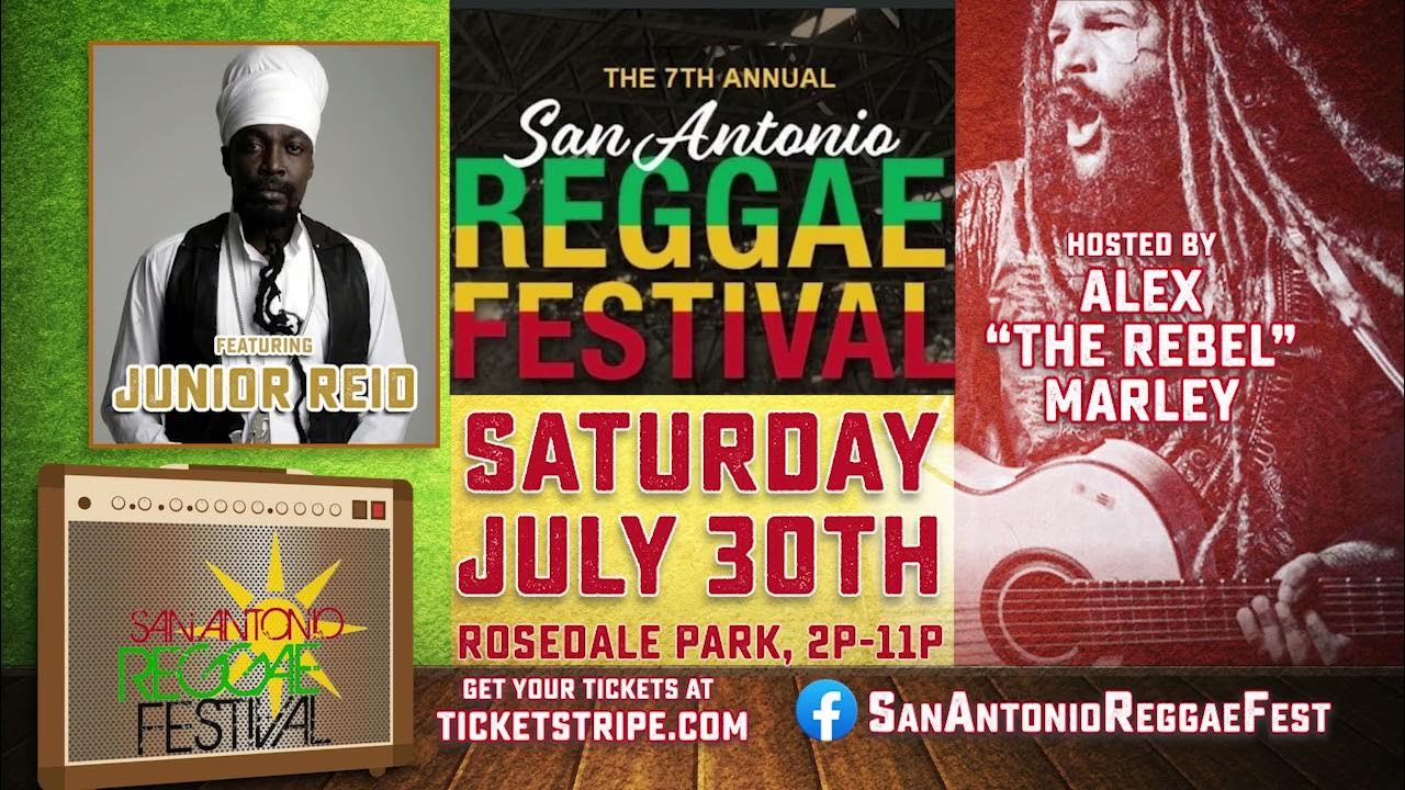 2022 SAN ANRONIO REGGAE FEST PROMOTION JULY 30, 2022 ROSEDALE PARK