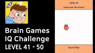 Brain Games IQ Challenge Level 41-50 Walkthrough (GAMEJAM)