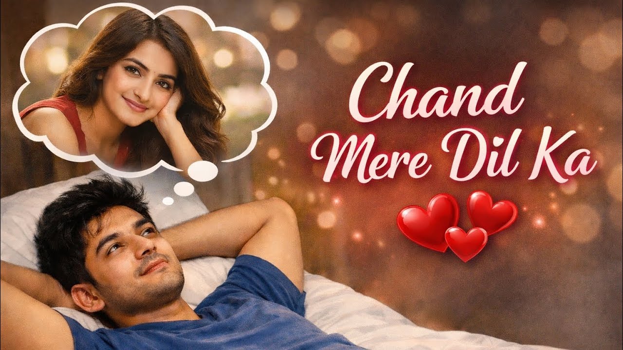 Chand Main Tere Dil Ka 💘🌙 | Heart Touching Love Song 2026 | Emotional Hindi Romantic Song