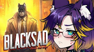 🔴 Детроит бекам ФУРРИ 😳[Blacksad: Under the Skin] #втубер #Ехидная #ruvtuber