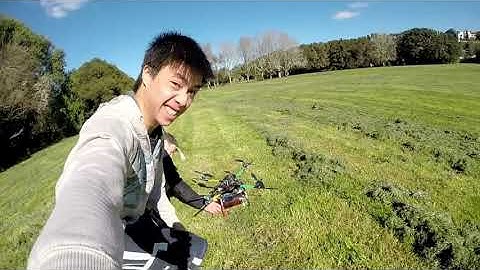 Skydiving Photography Drone and Autonomous Parachute Recovery System