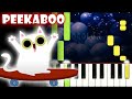Peekaboo | Piano Cover | Tutorial | Karaoke