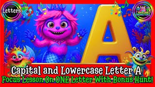 Capital And Lowercase Letter A Focused Lesson Magic Mini Monsters