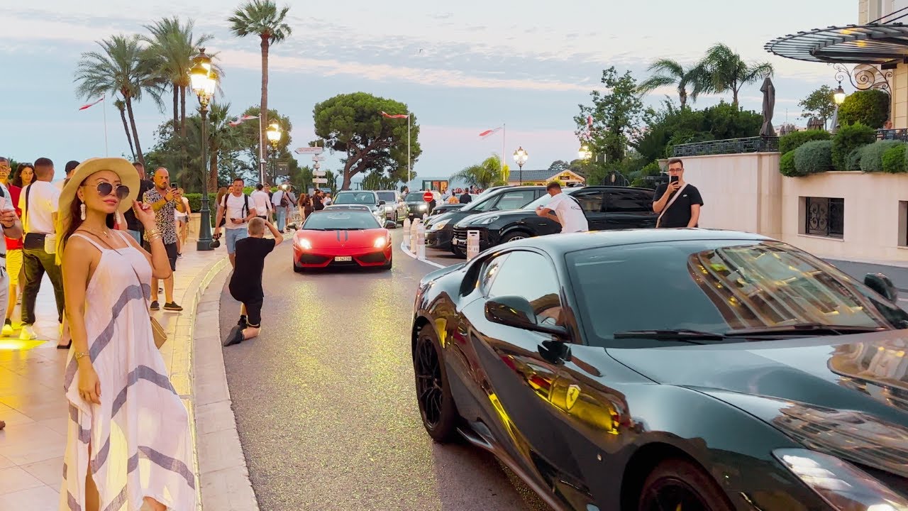 BILLIONAIRES SUMMER CARSPOTTING LUXURY LIFESTYLE MONACO 2023 YouTube