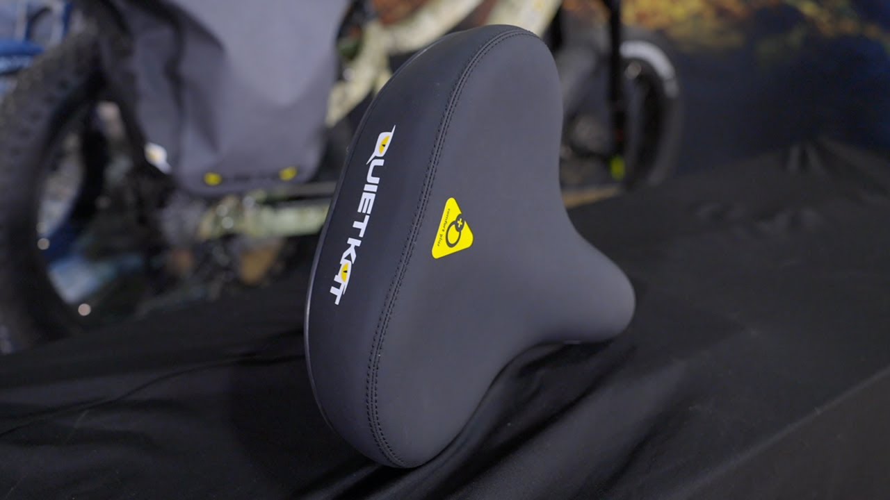 QuietKat Comfort Saddle YouTube
