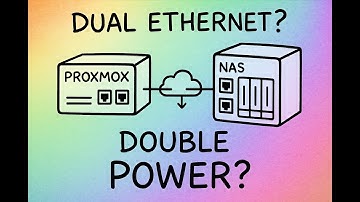 Double Your Ports, Double Your Power? Proxmox & NAS Dual Ethernet Explained!