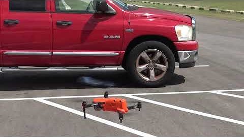 Autel EVO 2 Landing pads demonstration - demo of takeoff