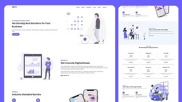 آموزش پروژه محور HTML و CSS با طراحی لندینگ پیج مینیمال