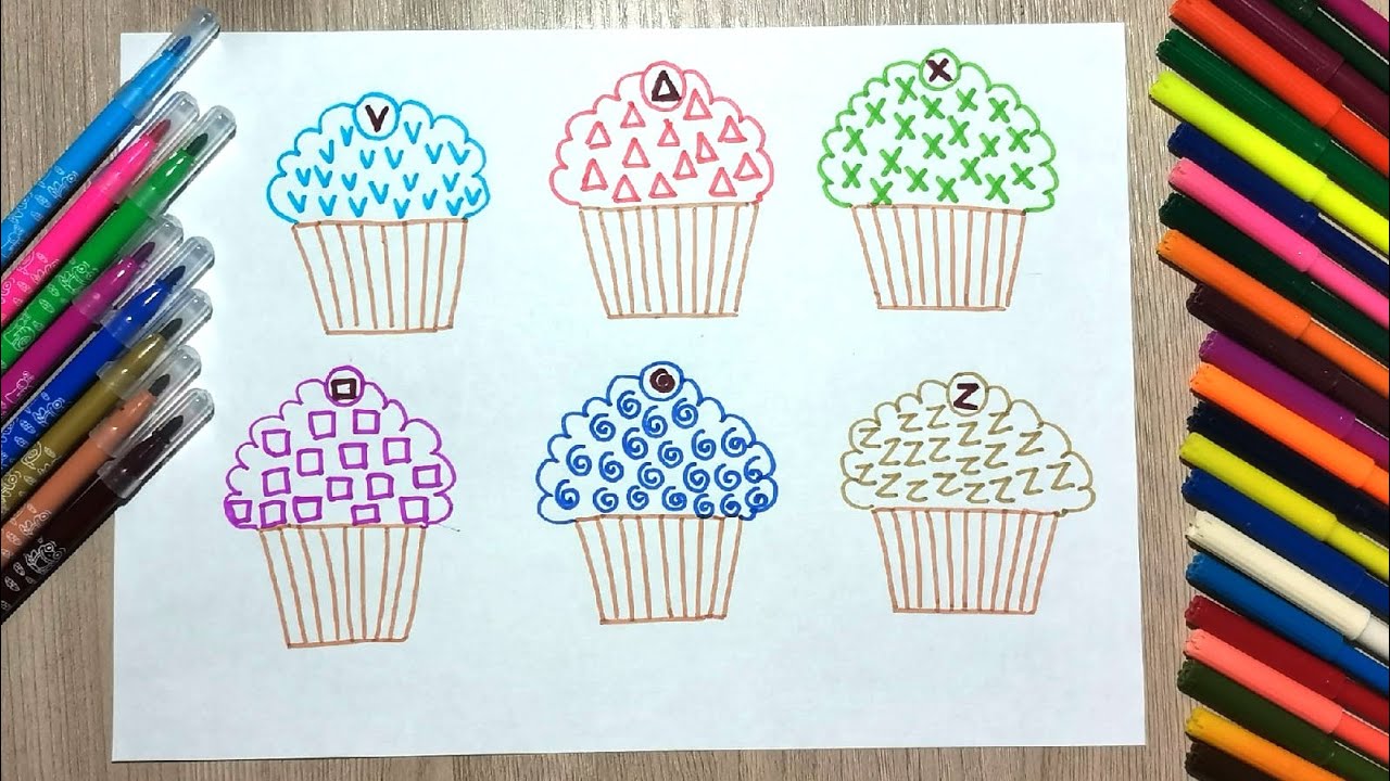 Развивающая игра Пирожное. Тренируем мелкую моторику, готовим руку к ...