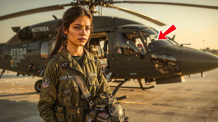 Nessuno credeva in lei... finché non ha pilotato l’AH-64 Apache che ha salvato tutti in diretta!