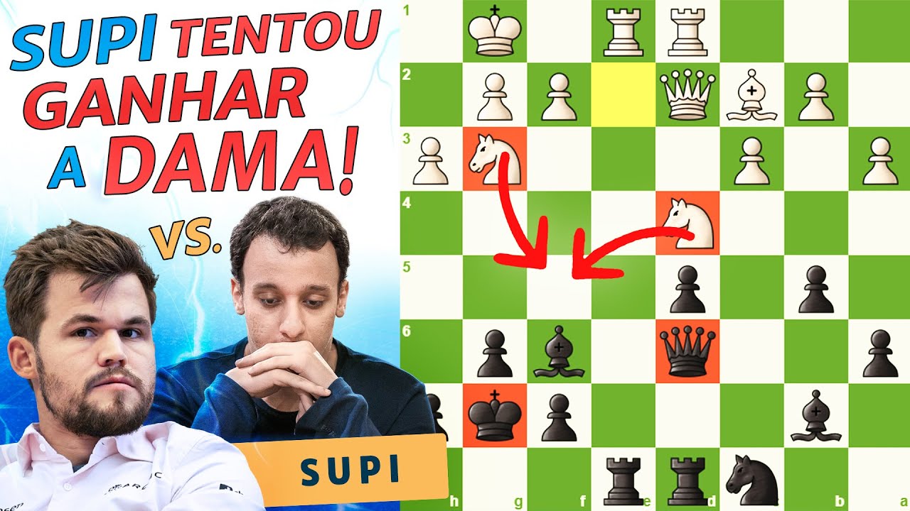 Eles se ENFRENTARAM NOVAMENTE - Supi Vs Magnus Carlsen 