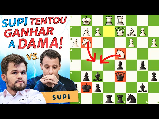 Eles se ENFRENTARAM NOVAMENTE - Supi Vs Magnus Carlsen 