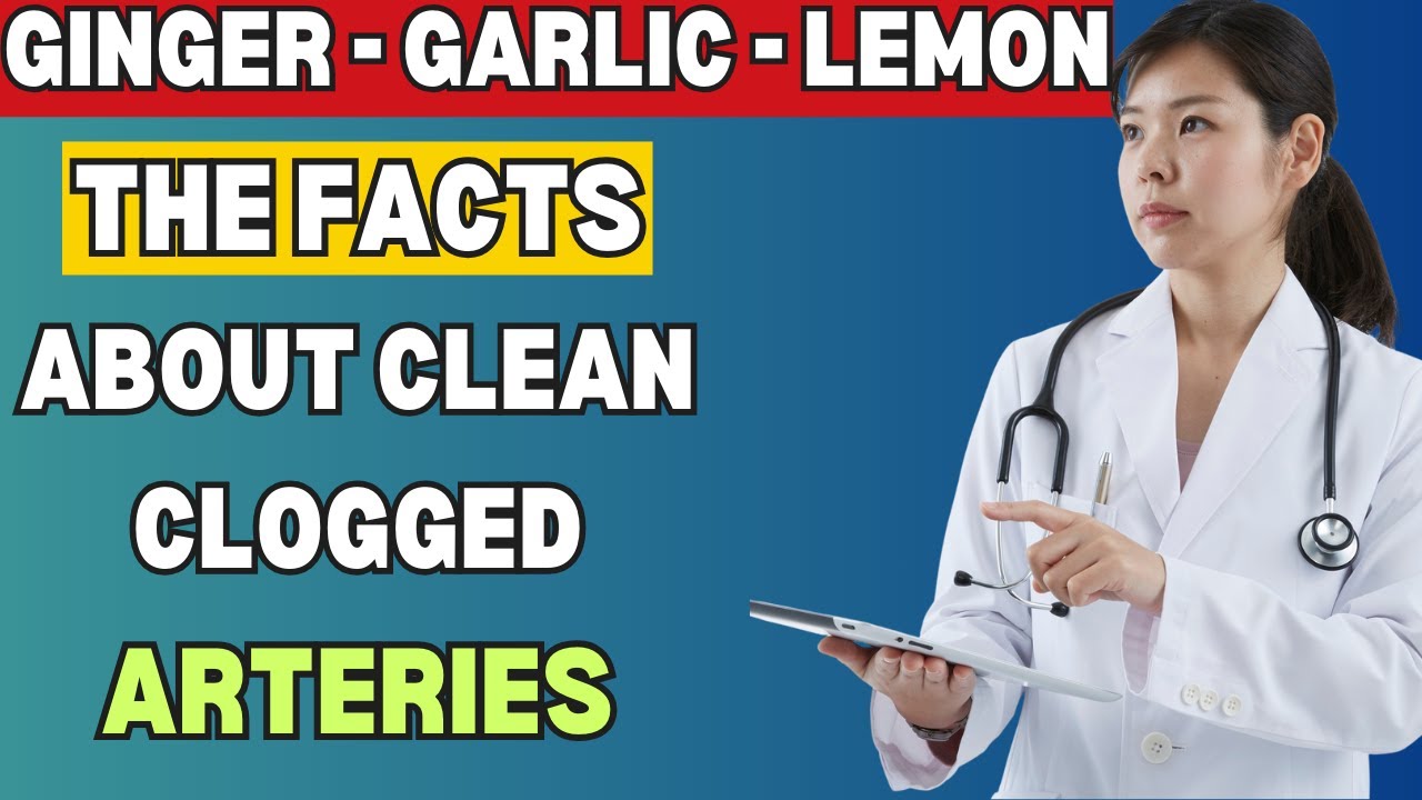 Ginger, Garlic & Lemon: Do They REALLY Clean Clogged Arteries? (Science-Backed Fact!)