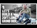 How to Build a 20ft Inline Skate Grind Box | Aggressive Inline Skating Tips