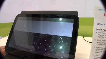 Linpus Lite  Android UI Hands On at Computex 2011