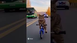 Кот удирает от гаишников 🤣🤣🤣 #гаишники #прикол