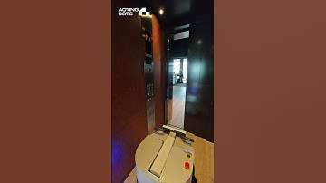 Aotingbots successfully demonstrated its elevator control capability in a hotel project in Belgium!