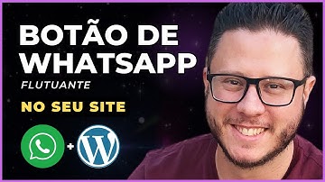 ✔️ Como Colocar um Botão Flutuante de Whatsapp no seu Site [Plugin Grátis]