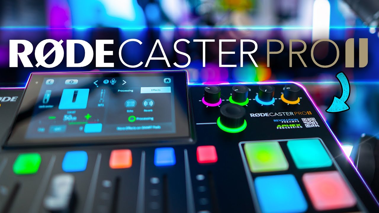 Rode RCP2 RODECaster Pro II Integrated Audio Production Studio RCP2