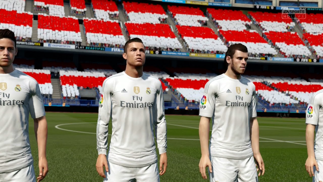 FIFA 16 Atltico Madrid Vs Real Madrid Full Gameplay PS4 Xbox