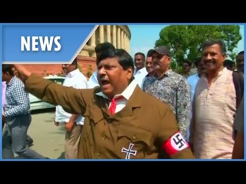 Indian Politician Dresses Up As Adolf Hitler