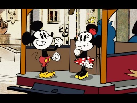 Микки Маус - Трамвайный переполох | сезон 2 эпизод 1 | Мультфильм Disney | Обновлённая Классика