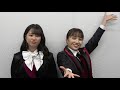 ももいろクローバーZの百田夏菜子さんと佐々木彩夏さんより、動画メッセージが届きました!