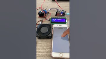 IoT 12V Fan SPEED control with ESP32 using Blynk IoT Cloud engineering #electronics #technology