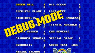 How To Unlock DEBUG MODE In Sonic Mania (2024)