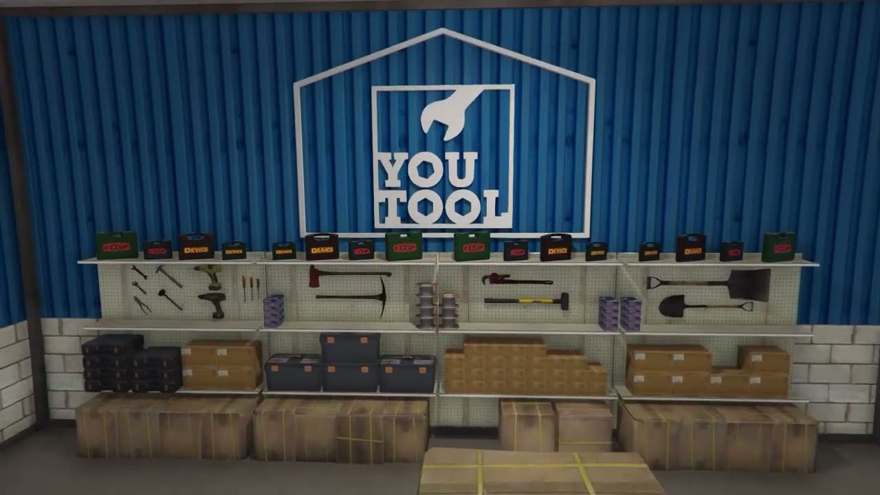 Gta V Fivem Youtool Hardware And Supplies Mlo Youtube