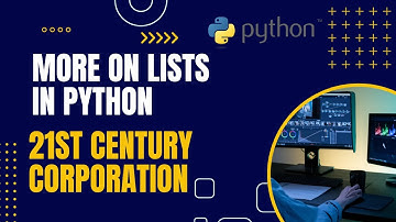 Lists in Python Explained | More On Lists in Python | Full Tutorial with Examples