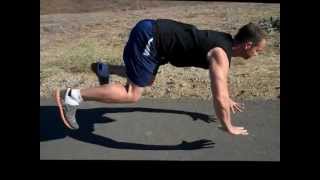 quad hop-body weight exercise for Strength Stack 52
