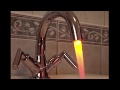 LED water kitchen faucet light temperature control with multiple color changes