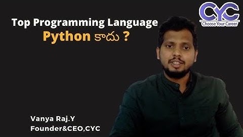 Top Programming Language |CYC Guidance Pvt Ltd|Vanya Raj