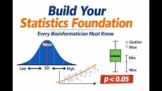 Build Your Statistics Foundation | Every Bioinformatician Must Know