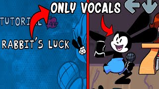 Video thumbnail of "VS Oswald But Only Vocals FNF"