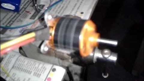 Brushless DC motor speed control using arduino board.