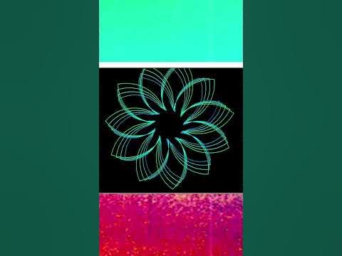 Python turtle graphics code-connected shells design. - YouTube