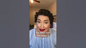 Creating An Effortless Vintage Wave And Dent For My Fringe 