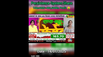 Persistence System Share #sharemarket #stockmarket #persistencesystem