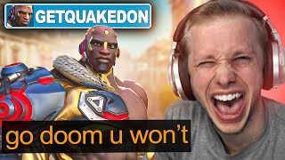 POV: You Lock The *BUFFED* Roadhog VS The #1 DOOMFIST (WITH REACTIONS)